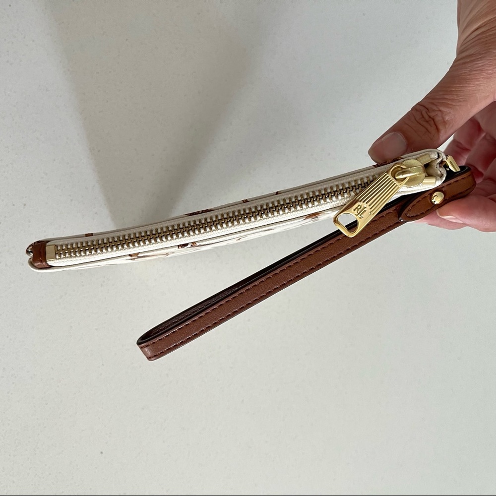 Ralph Lauren Caldwell Belting Wristlet - Picture 13 of 14